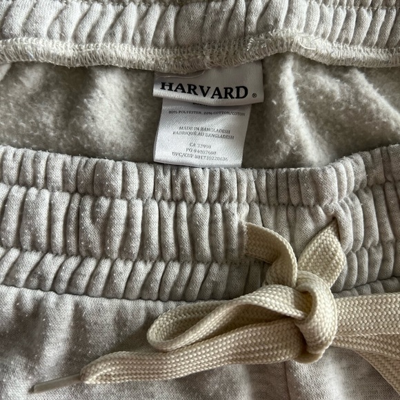 Harvard Gray Wide Leg Lounge Pants - Picture 4 of 4